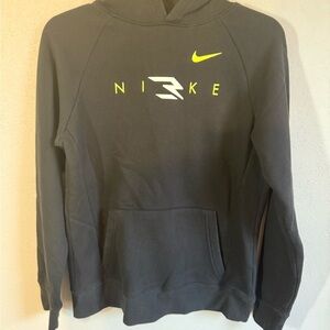 Kids XL Black Nike Russel Wilson 3 Brand Long Sleeve Athletic Hoodie